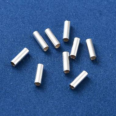 925 Sterling Silver Spacer Tube Beads(STER-Z006-02B-S)-2