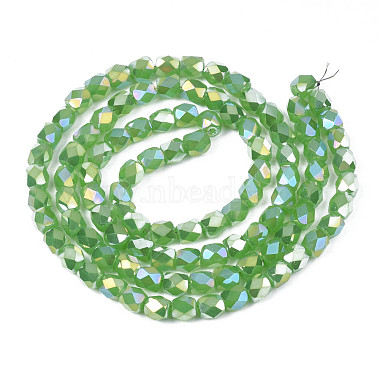 Electroplate Glass Beads Strands(EGLA-N002-13-A09)-2