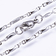 304 Stainless Steel Chain Necklaces(X-STAS-P164-08P)-2