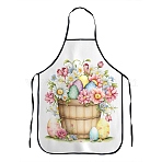 Easter Theme Polyester Sleeveless Apron, with Double Shoulder Belt, Colorful, 800x600mm(PW-WG26712-01)