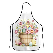 Easter Theme Polyester Sleeveless Apron, with Double Shoulder Belt, Colorful, 800x600mm(PW-WG26712-01)