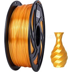 Plastic Cord, 3D Printer Filament, Gold, 1.75mm, about 340m/roll(OCOR-WH0032-47A)