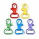 Opaque ABS Plastic Swivel D Rings Lobster Claw Clasps(SACR-N015-001)-2