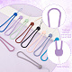 10Pcs 10 Colors Silicone Mobile Straps(FIND-GA0004-64)-4