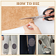 8Pcs 8 Colors Self-adhesive Velet Cloth Fabric(DIY-BC0012-45)-4