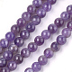 Natural Amethyst Beads Strands(G-S333-6mm-020)-1