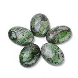 Natural Ripple Jasper Cabochons, Oval, Dyed, 25x18x7~8mm(X-G-T062-21)