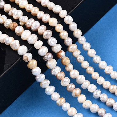 Natural Cultured Freshwater Pearl Beads Strands(PEAR-N013-03E)-2