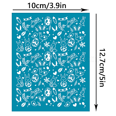 Silk Screen Printing Stencil(DIY-WH0341-049)-2