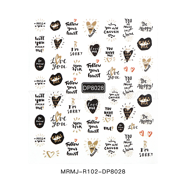 Summer Nail Decals Stickers(MRMJ-R102-DP8028)-2