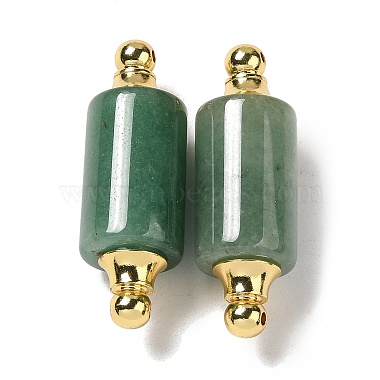 Natural Mixed Stone Connector Charms(G-Z039-01G)-2