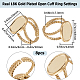 8Pcs 304 Stainless Steel Open Cuff Ring Settings(RJEW-BBC0001-01)-2