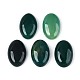 Natural Green Onyx Agate(Dyed & Heated) Cabochons(G-N361-05B-03)-1