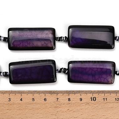 Natural Dragon Veins Agate Beads Strands(GG-CBA2A74-01B)-5