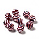 Independence Day Theme Printed Natural Wooden Beads(WOOD-L020-B02)-1