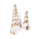 Electroplated Natural Shell Pendants(BSHE-Q020-06)-3