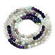 Natural & Synthetic Mixed Gemstone Beads Strands(G-D080-A01-02-18)-2