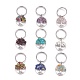 Natural & Synthetic Mixed Stone Keychain(KEYC-JKC00185)-1