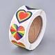Heart Shaped Stickers Roll(X-DIY-K027-A06)-1