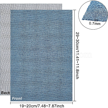 BENECREAT Cotton Flax Fabric(DIY-BC0001-46)-2