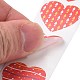 Valentine's Day Heart Paper Stickers(X-DIY-I107-02C)-4