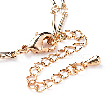 Brass Multi-strand Charm Bracelets(BJEW-JB04499-01)-4
