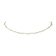 collier de chaîne de perles rondes en perles de verre(NJEW-JN04336)-3