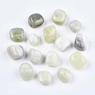 Natural New Jade Beads, Healing Stones, for Energy Balancing Meditation Therapy, Tumbled Stone, Vase Filler Gems, No Hole/Undrilled, Nuggets, 19~26x19~29x12~20mm 250~300g/bag(G-N332-017)