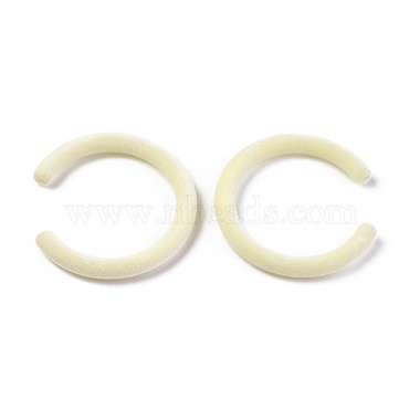 Flocky Acrylic Beads(X-OACR-L010-C-09)-2