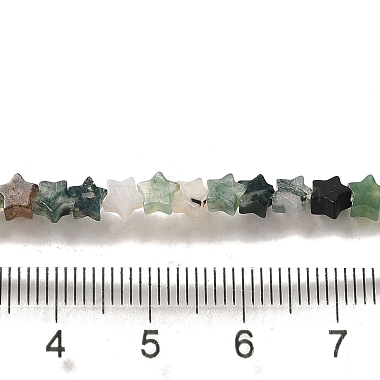 Natural Moss Agate Beads Strands(G-G085-B17-01)-4