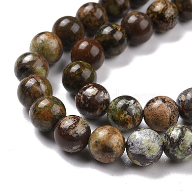 Natural Green Opal Beads Strands(G-C242-01C)-4