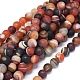 Natural Banded Agate/Striped Agate Beads Strands(G-D0005-30-8mm)-1