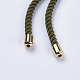 Nylon Twisted Cord Bracelet Making(MAK-F018-15G-RS)-4