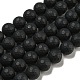 Chapelets de perles perles en agate noire naturelle(X-G-D710-8mm-06)-1