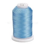 Nylon Thread, Sewing Thread, 3-Ply, Light Sky Blue, 0.3mm, about 500m/roll(NWIR-E034-A-21)