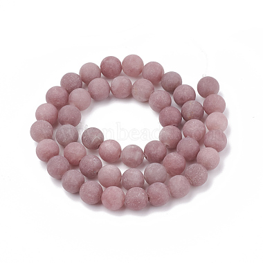 Natural Purple Aventurine Beads Strands(G-T106-281)-3