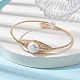 bracelets de manchette en perles naturelles(BJEW-JB10120-02)-2