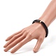 Curved Tube Acrylic Beads Stretch Bracelet for Girl Women(BJEW-JB06945-02)-3