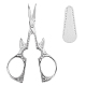 2 Pcs 2 Styles Stainless Steel Scissors(TOOL-SC0001-15P)-1