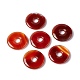 pendentifs en agate rouge naturelles(G-I331-01E)-1