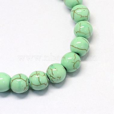 Synthetic Turquoise Beads Strands(TURQ-S284-4mm-B03)-2