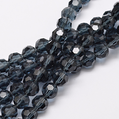 imitation des cordes de perles de cristal autrichiennes(G-M181-10mm-20A)-5