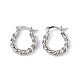 Brass Twist Hoop Earrings for Women(EJEW-L234-088P)-1