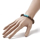 7Pcs 7 Style Natural & Synthetic Mixed Gemstone & Wenge Wood Beaded Stretch Bracelets Set(BJEW-JB09157)-6