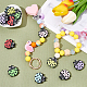 12Pcs 6 Colors Food Grade Eco-Friendly Silicone Beads(SIL-CA0001-18)-4