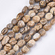 Natural Picture Jasper Beads Strands(G-T105-38)-1