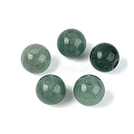 Natural Green Aventurine Beads, Smooth Round, 12x11~11.5mm, Hole: 3mm(G-Q602-08C-06)