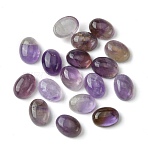 Natural Amethyst Cabochons, Oval, 8~8.5x6~6.5x2.5~3.5mm(G-A094-01B-05)