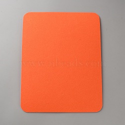Felt Fabric for DIY Crafts, Rectangle, Coral, 320x249x3mm(DIY-WH0699-11A)