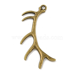 Tibetan Style Alloy Big Pendants, Cadmium Free & Nickel Free & Lead Free, Antique Bronze, 65x34x3mm, Hole: 3mm(TIBEP-3788A-AB-FF)